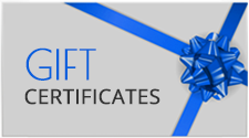 gift certificates